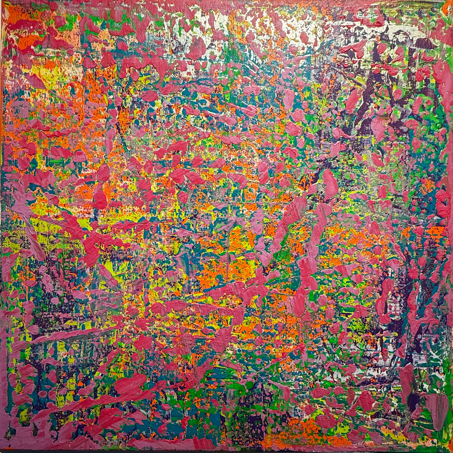 Abstrakt 2607 - "Spectrum of Radiance" Inga Knaak Original painting for sale