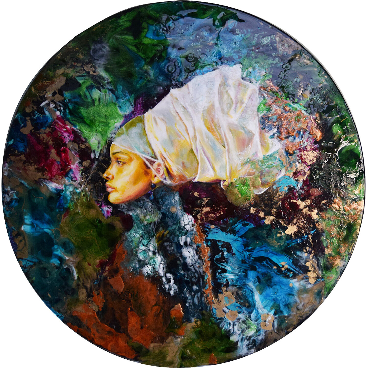 Spring Anna Sidi-Yacoub Original painting for sale