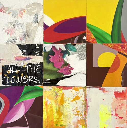 All The Flowers by Robert Tietz, Painting for Sale on Select