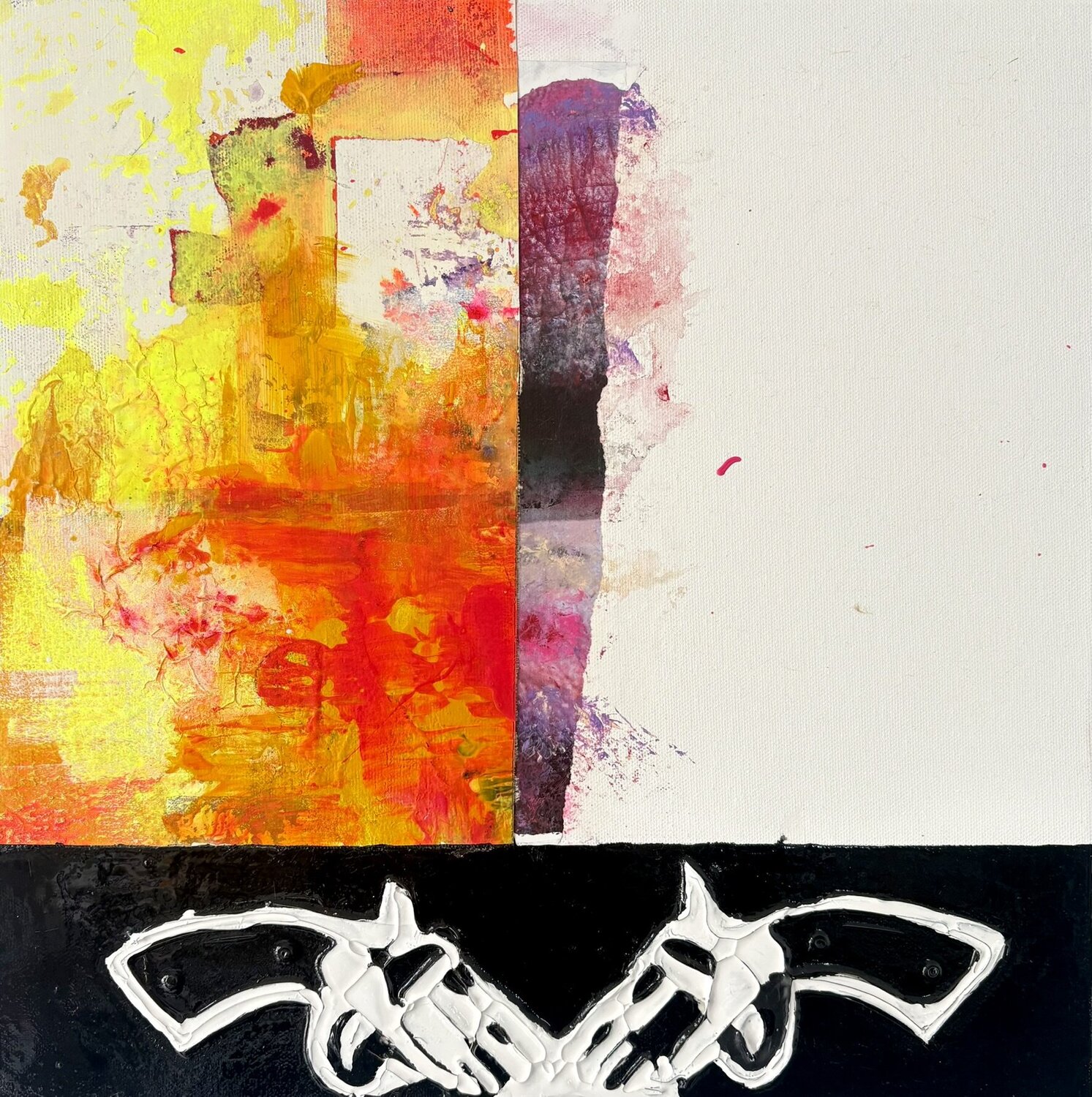 Catch The Abstract #02 Robert Tietz Original painting for sale