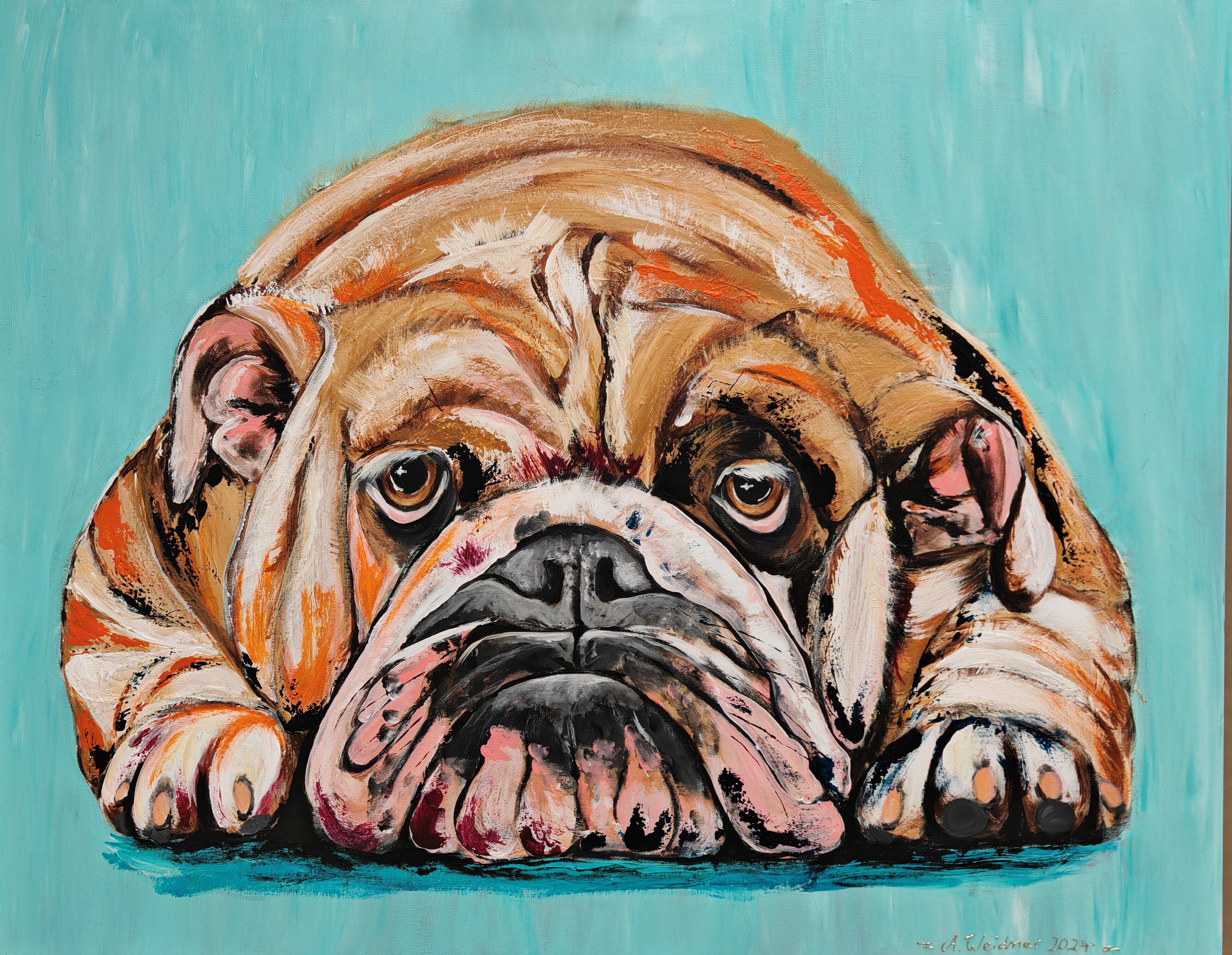 Topic Bulldog paintings