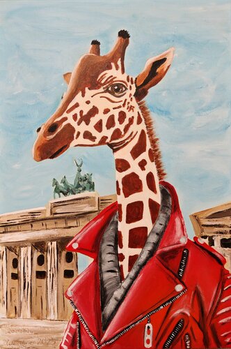 Berlin-Safari by Angela Weidner, Painting for Sale on Select