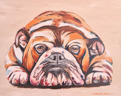 Master of Serenity by Angela Weidner, Painting for Sale on Select