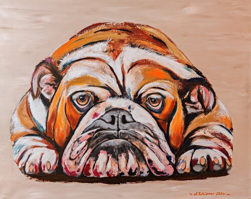 Master of Serenity by Angela Weidner, Painting for Sale on Select