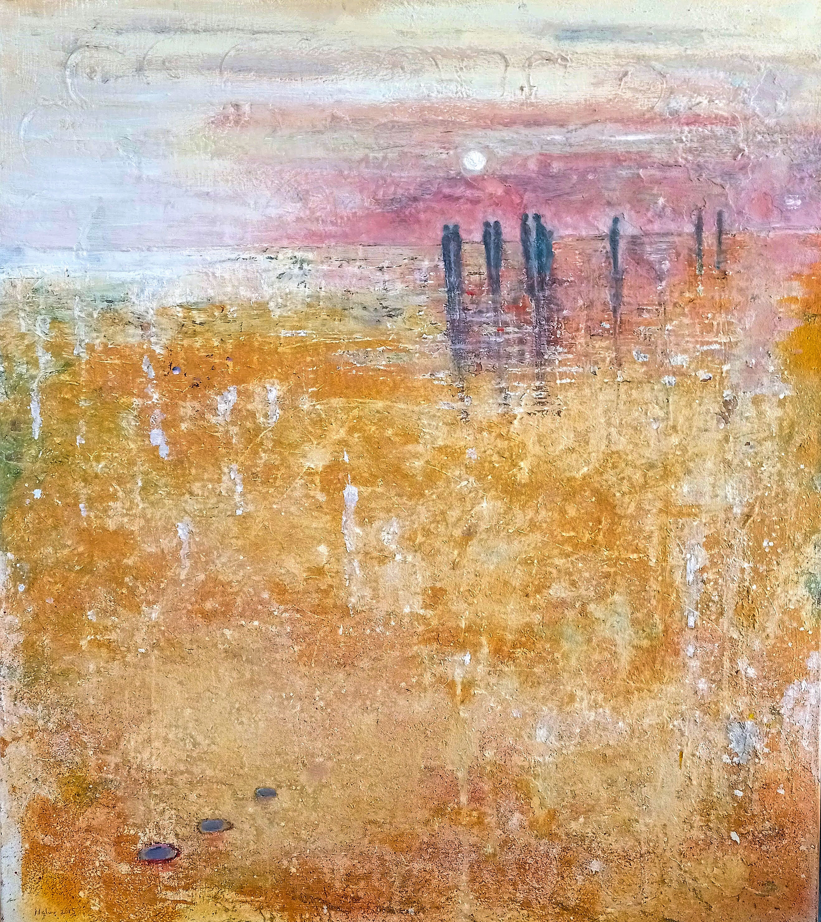they who seemed they would always be: series 2 landscape, ochres