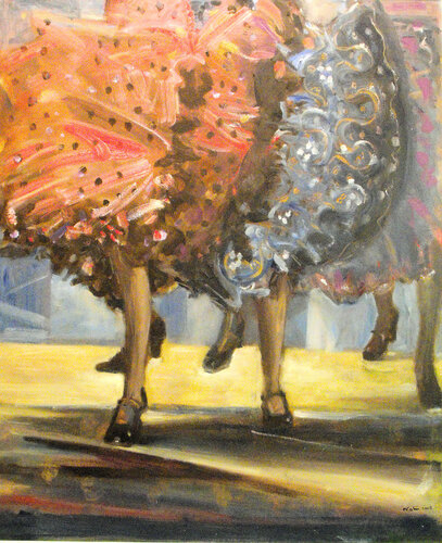 the dance: series 6 music by Nalini Shanthi Cook, Painting for Sale on Select