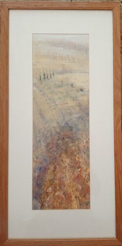 Vista 2: landscape series 2 by Nalini Shanthi Cook, Painting for Sale on Select