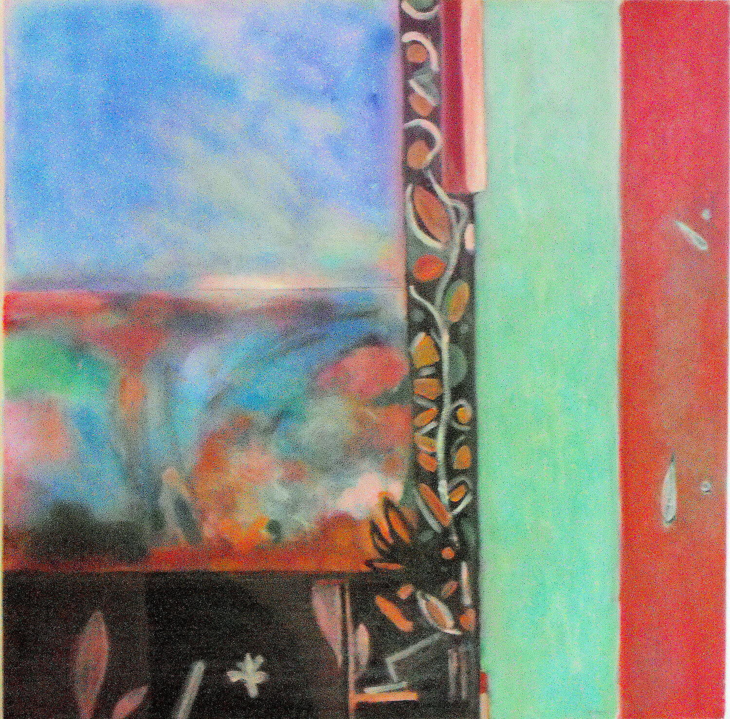 dance me to the end of love: series 3 abstract Nalini Shanthi Cook Original painting for sale