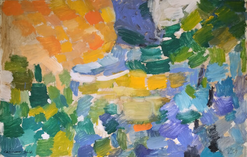 Des Malers Schuh by Steffen Mertens, Painting for Sale on Select