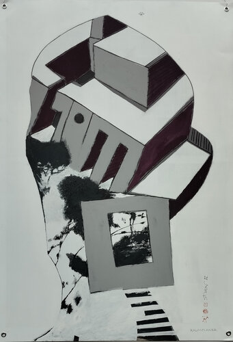 Raumplaner by Steffen Mertens, Painting for Sale on Select