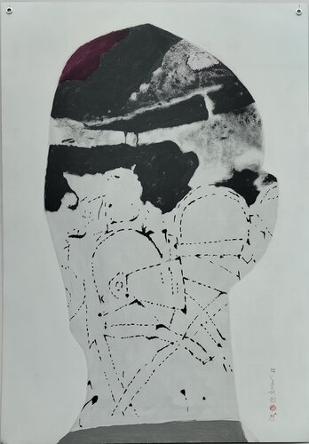 Schutzbegleitung by Steffen Mertens, Painting for Sale on Select