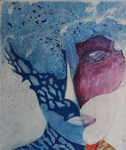Illusion by Steffen Mertens, Painting for Sale on Select