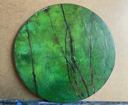 Lianes by Kathy Gébelin, Painting for Sale on Select