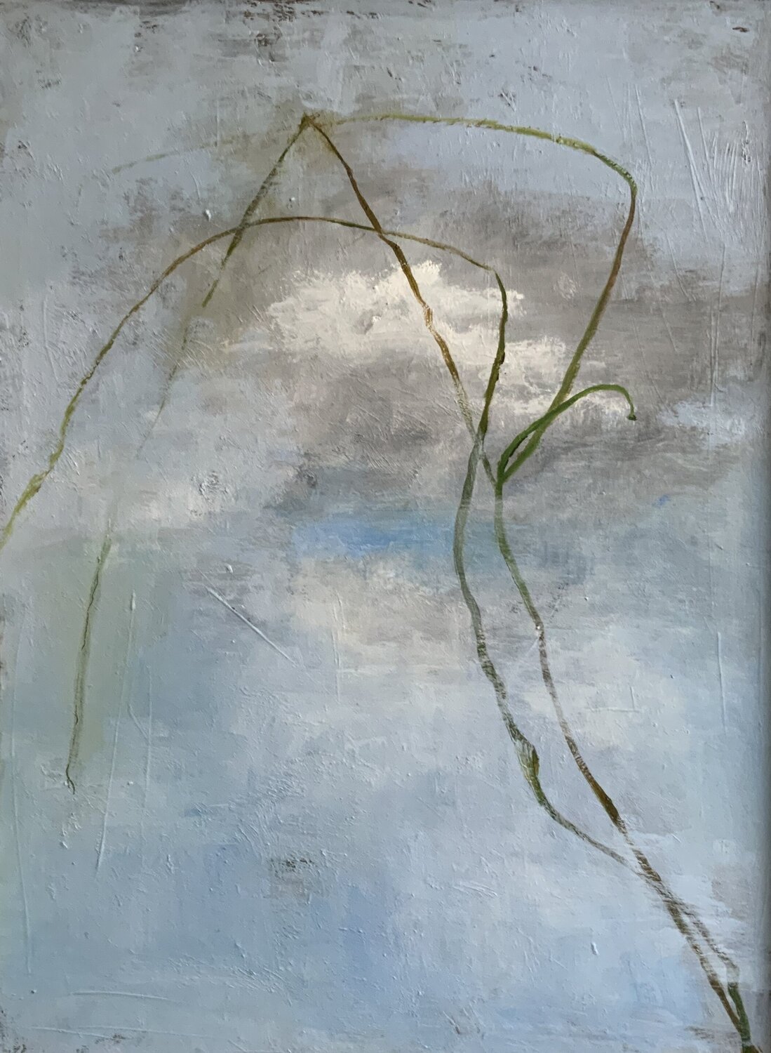 Mauvaises Herbes Kathy Gébelin Original painting for sale