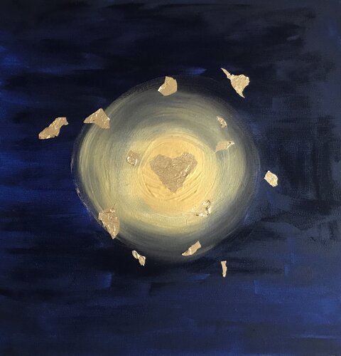 La luce nel buio by Gaia Li Quadri Cassini, Painting for Sale on Select