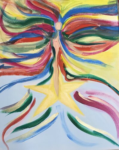 Pace interiore by Gaia Li Quadri Cassini, Painting for Sale on Select