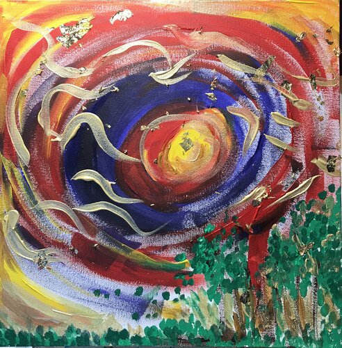 Caos by Gaia Li Quadri Cassini, Painting for Sale on Select