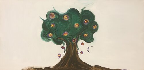 Invidia e falsità by Gaia Li Quadri Cassini, Painting for Sale on Select
