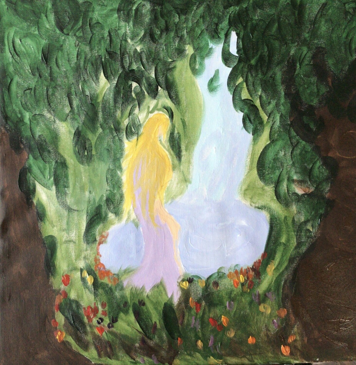 Linfa Gaia Li Quadri Cassini Original painting for sale