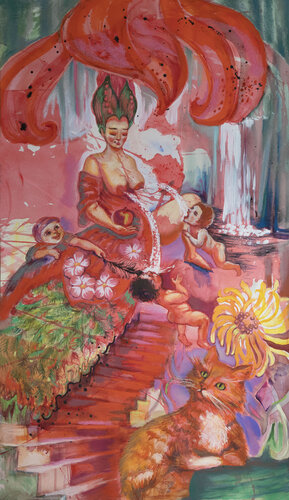 The Empress by Velta Emīlija Platupe, Painting for Sale on Select