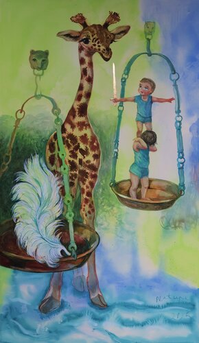Justice by Velta Emīlija Platupe, Painting for Sale on Select