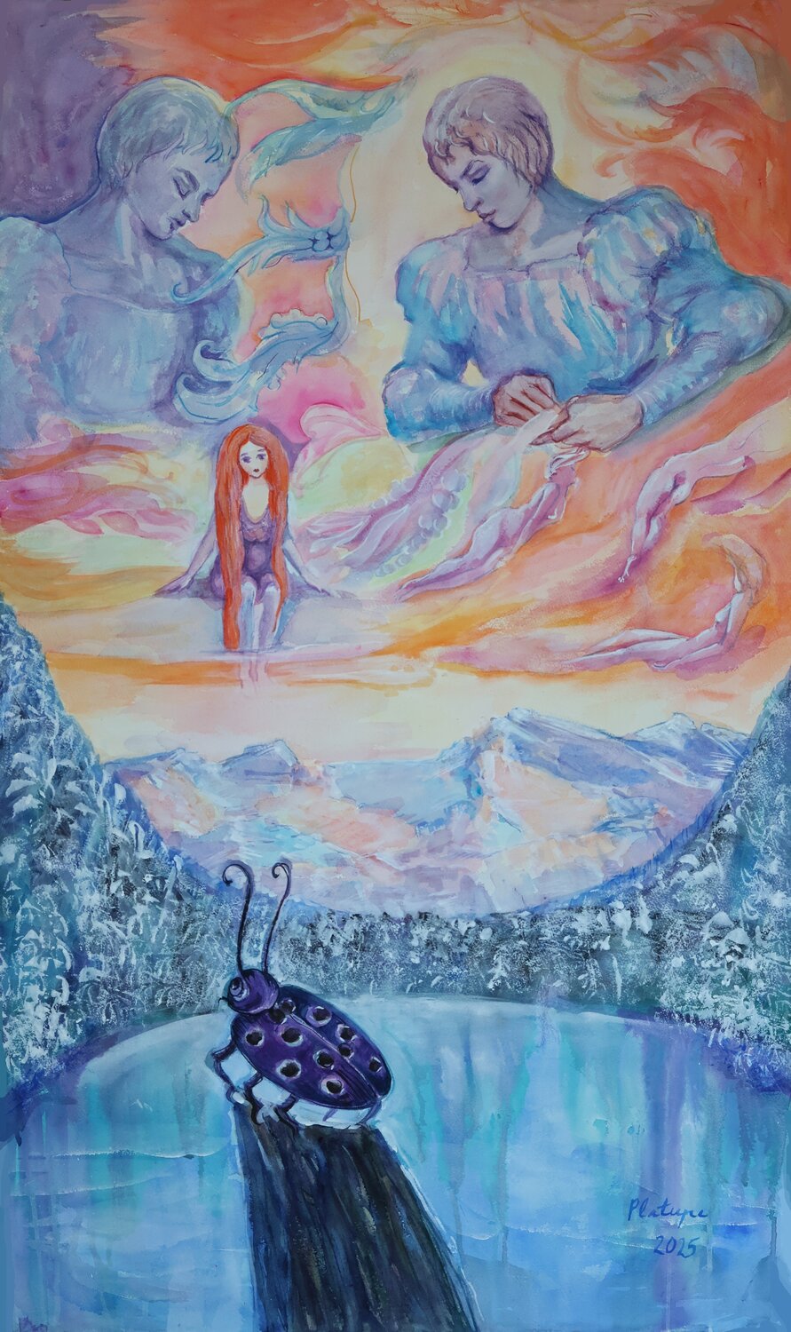 Star II Velta Emīlija Platupe Original painting for sale