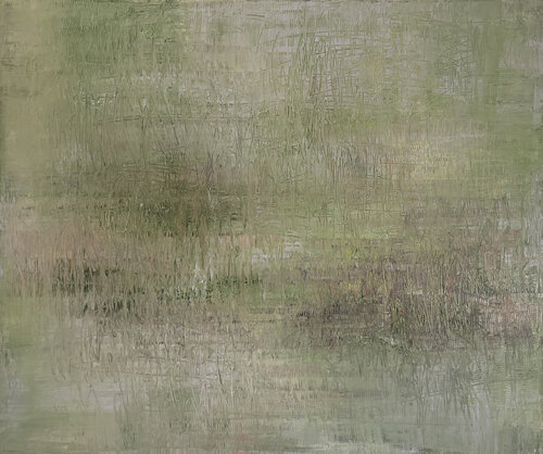 “Subtle Vibrations of Memory” by Viktoria Daneva, Painting for Sale on Select
