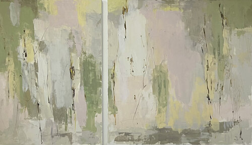“Memory of Spaces. Light Through the Crown” by Viktoria Daneva, Painting for Sale on Select