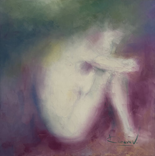 "Silence under the skin" by Viktoria Daneva, Painting for Sale on Select