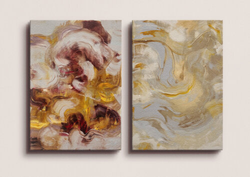 “Balance of Light” by Viktoria Daneva, Painting for Sale on Select