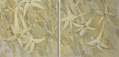 “Light of Bloom” by Viktoria Daneva, Painting for Sale on Select