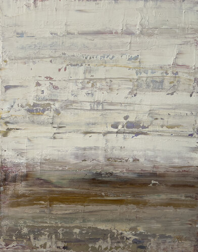 “Quiet Horizon” by Viktoria Daneva, Painting for Sale on Select