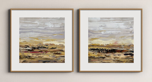 “Reflection Of Horizons” by Viktoria Daneva, Painting for Sale on Select