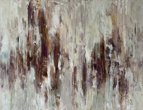 “Imprints of Silence” by Viktoria Daneva, Painting for Sale on Select