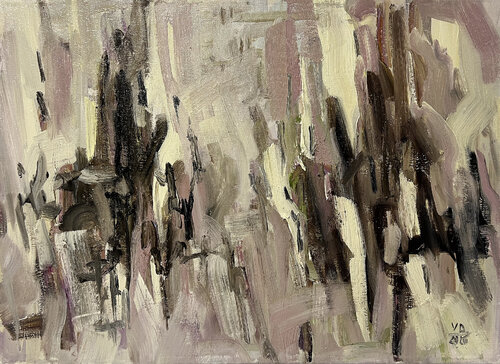 “Gathered Light” by Viktoria Daneva, Painting for Sale on Select