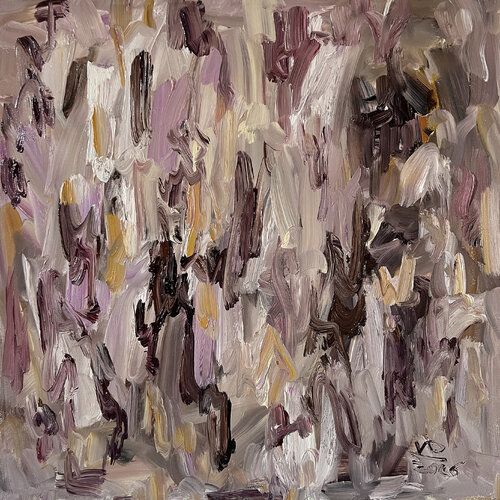 “Quiet Pulsation” by Viktoria Daneva, Painting for Sale on Select