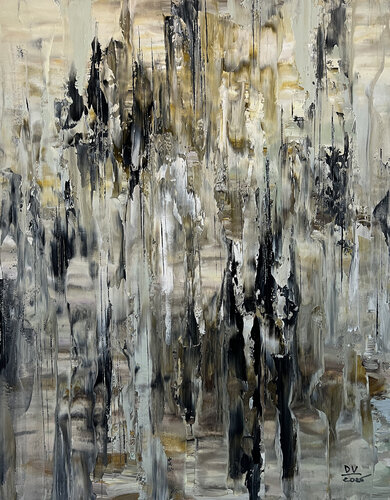 “The Memory of Spaces. Traces of Presence” by Viktoria Daneva, Painting for Sale on Select