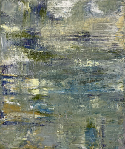 Memory of Spaces: “Reflected Sky” by Viktoria Daneva, Painting for Sale on Select