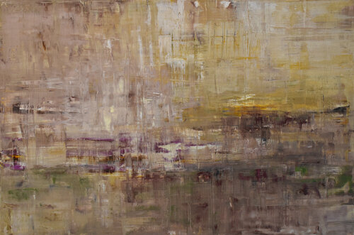 Memory of Spaces: "Echoes of Light" by Viktoria Daneva, Painting for Sale on Select