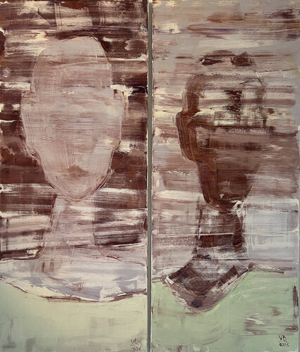 "Before Recognition" by Viktoria Daneva, Painting for Sale on Select