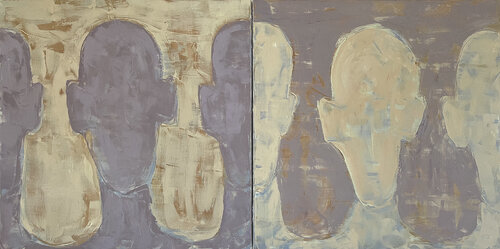 “Shift of Focus” by Viktoria Daneva, Painting for Sale on Select