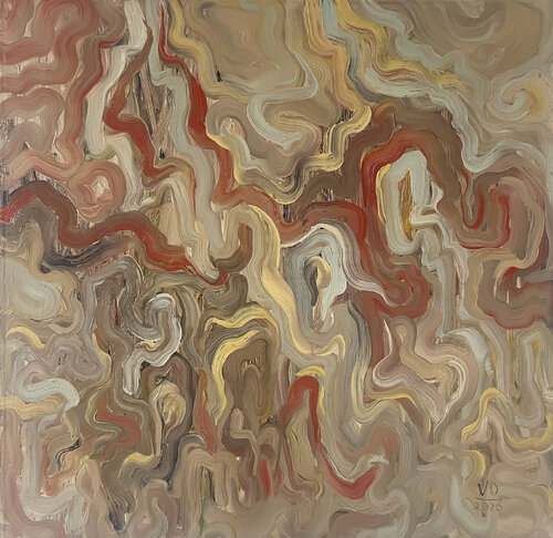“Invisible Currents” von Viktoria Daneva, Malerei kaufen auf Select
