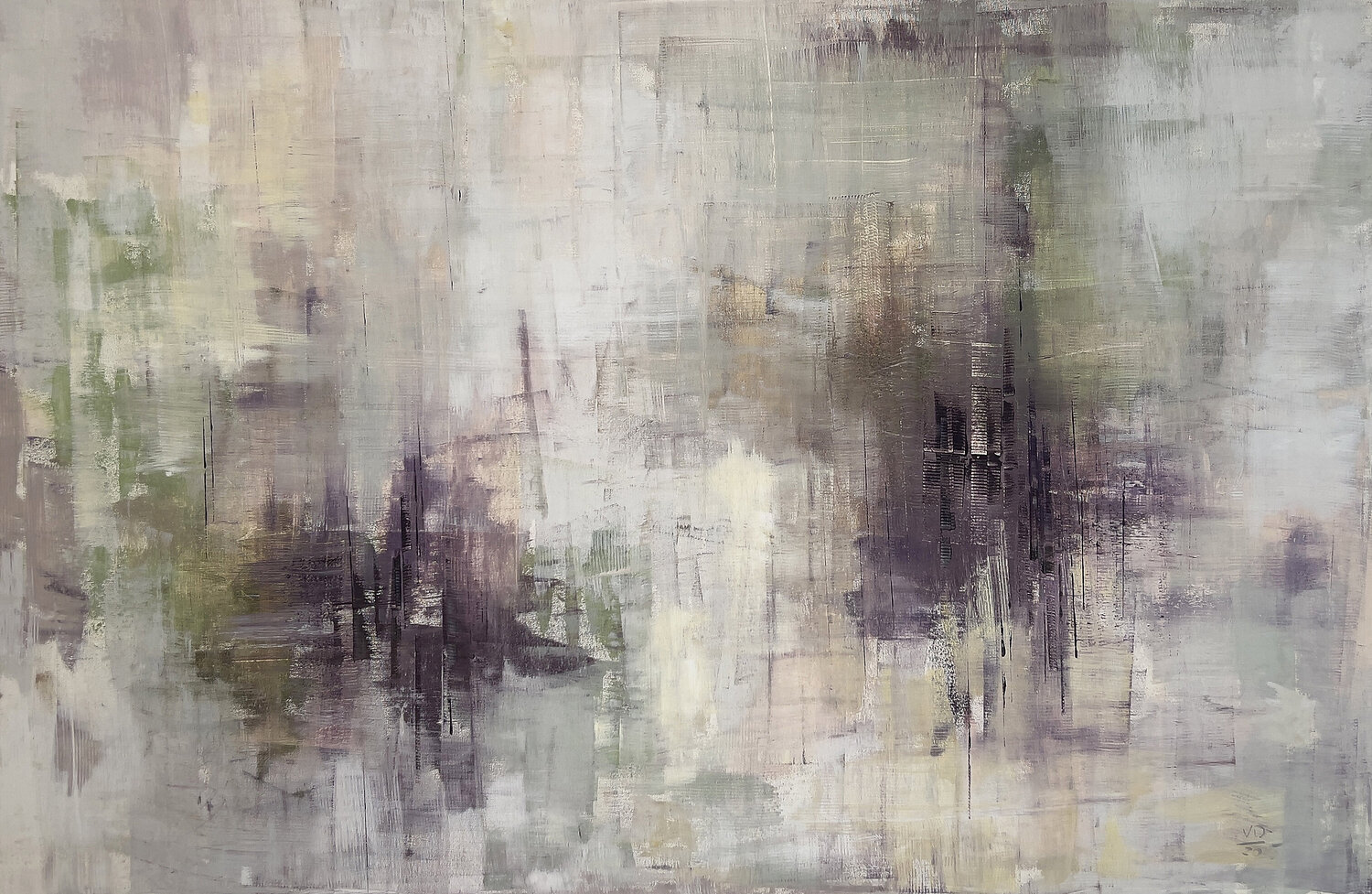 “Echoes of the Soul’s Space” Viktoria Daneva Original painting for sale