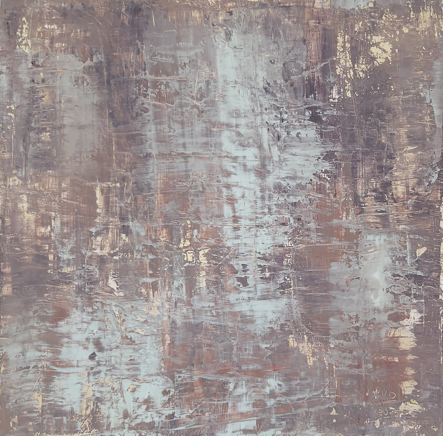 “Quiet Traces of Memory” Viktoria Daneva Original painting for sale