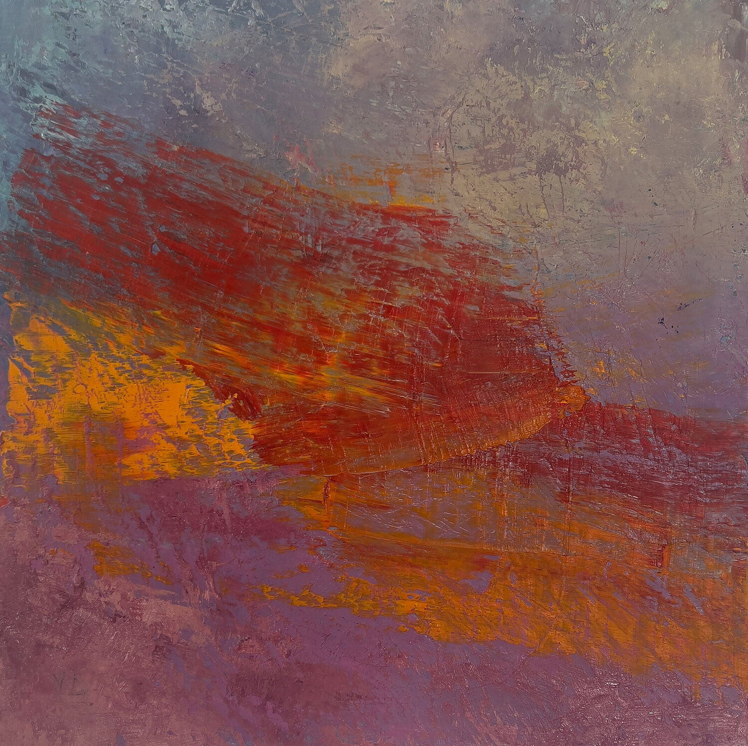 "An Echo of Sunset" Viktoria Daneva Original painting for sale