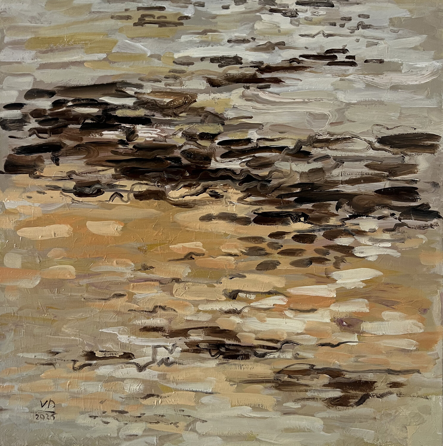 “Stillness Of Water” Viktoria Daneva Original painting for sale