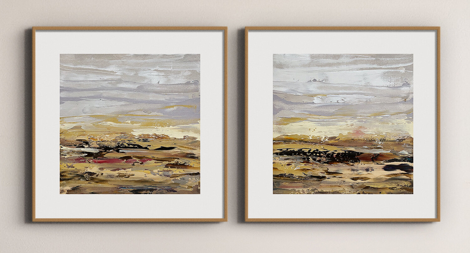 “Reflection Of Horizons” Viktoria Daneva Original painting for sale