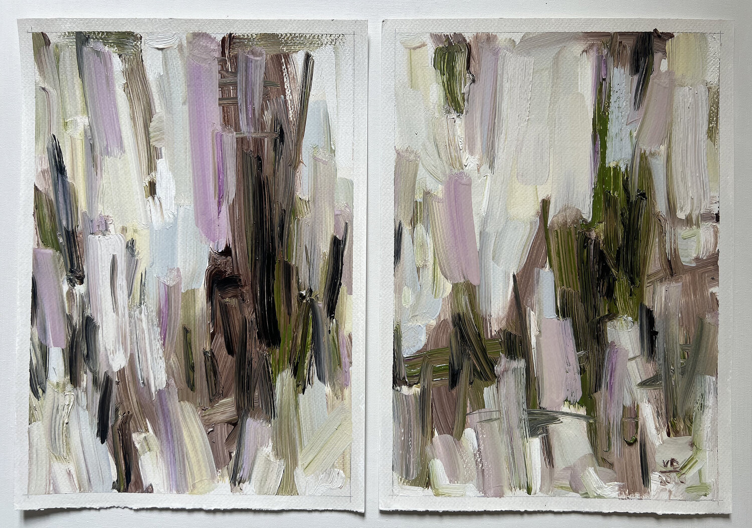 “Light Through Silence” Viktoria Daneva Original painting for sale