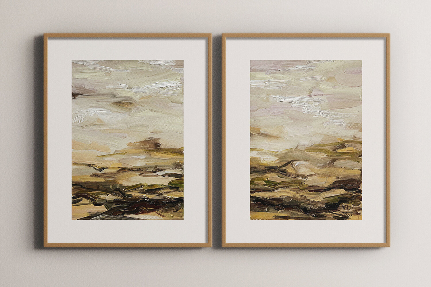 “Reflection Of Horizons” Viktoria Daneva Original painting for sale