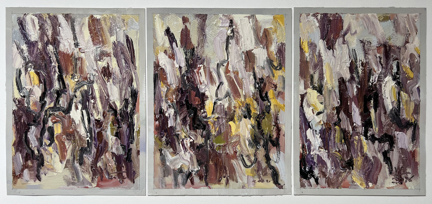 “Living Movement” Viktoria Daneva Original painting for sale